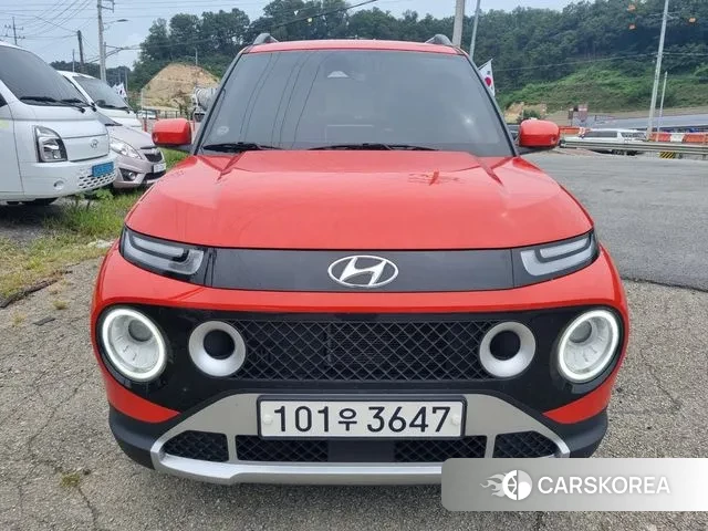 Hyundai Casper 2022 Красный из Кореи
