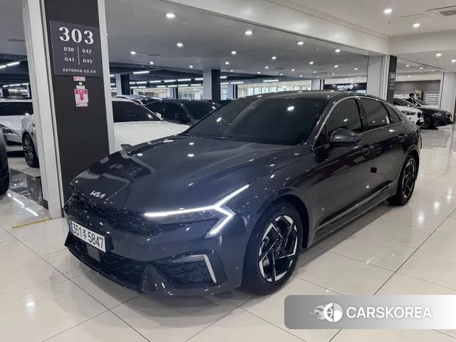 Kia The New K5 3rd generation 2024 Серый из Кореи