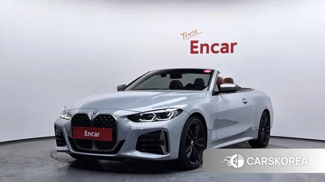 BMW 4 Series (G22) 2023 Небесно-голубой из Кореи