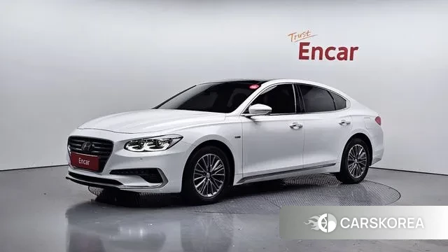Hyundai Grandeur IG Hybrid 2018 Белый из Кореи