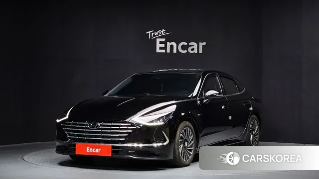 Hyundai Sonata Hybrid (DN8) 2020 Черный из Кореи