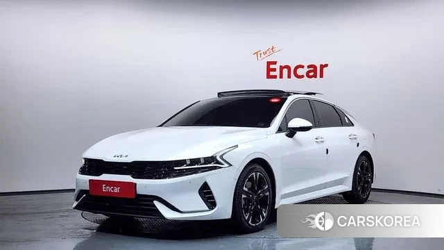 Kia K5 Hybrid 3rd Generation 2023 Белый из Кореи