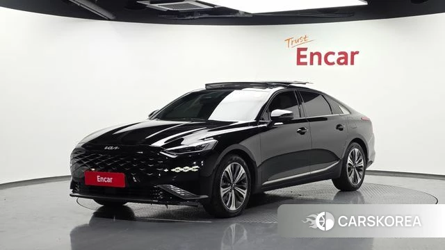 Kia K8 Hybrid 2022 Черный из Кореи
