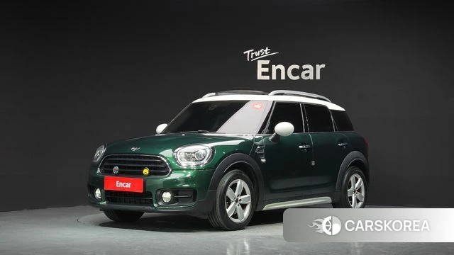 Mini Cooper Countryman 2019 Темно-зеленый из Кореи