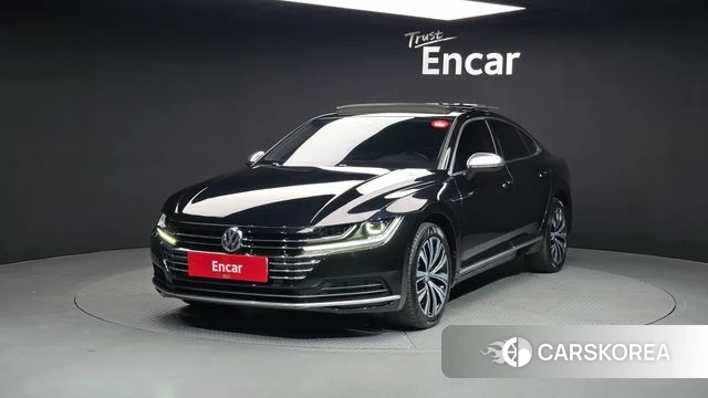 Volkswagen Arteon 2019 Черный из Кореи