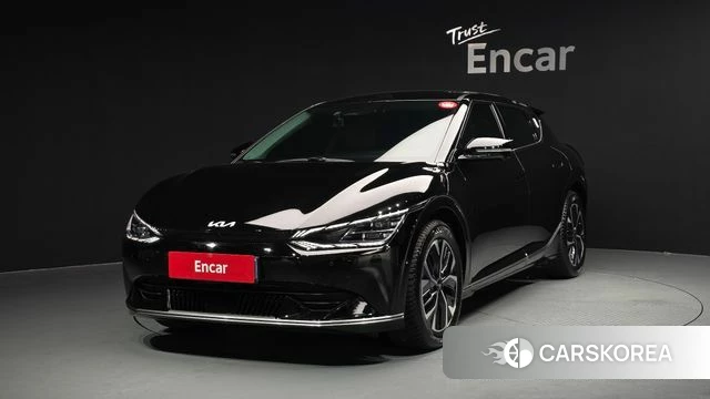 Kia EV6 2023 Черный из Кореи