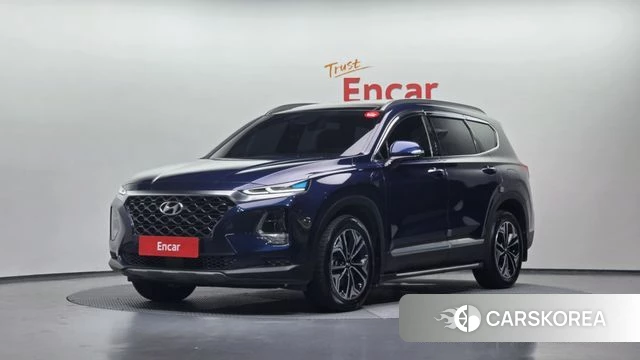 Hyundai Santa Fe TM 2019 Синий из Кореи