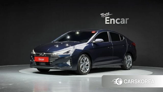 Hyundai The New Avante AD 2018 Синий из Кореи