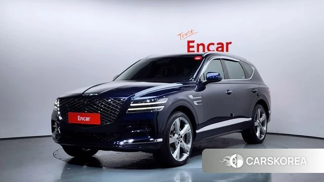 Genesis GV80 2021 Синий из Кореи
