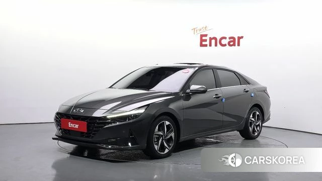Hyundai Avante (CN7) 2023 Серый из Кореи