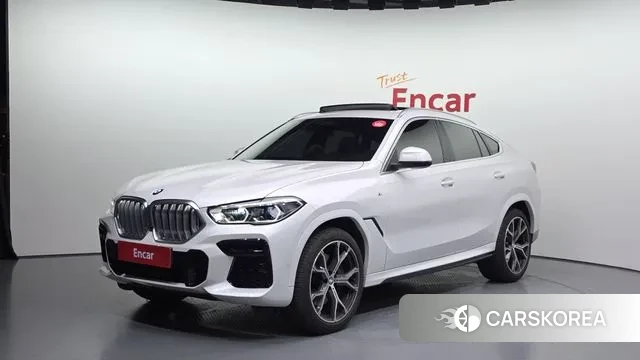 BMW X6 (G06) 2022 Белый из Кореи