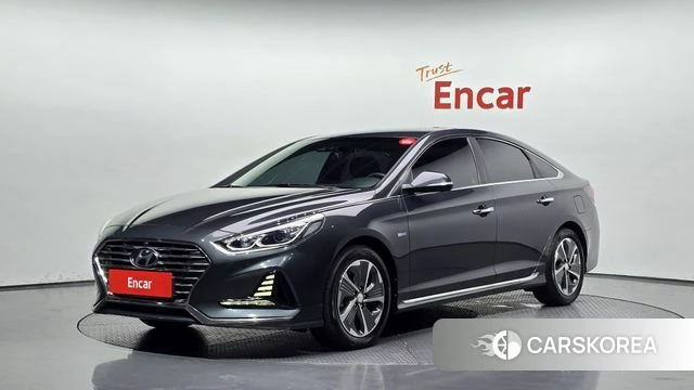 Hyundai Sonata New Rise Hybrid 2019 Серый из Кореи
