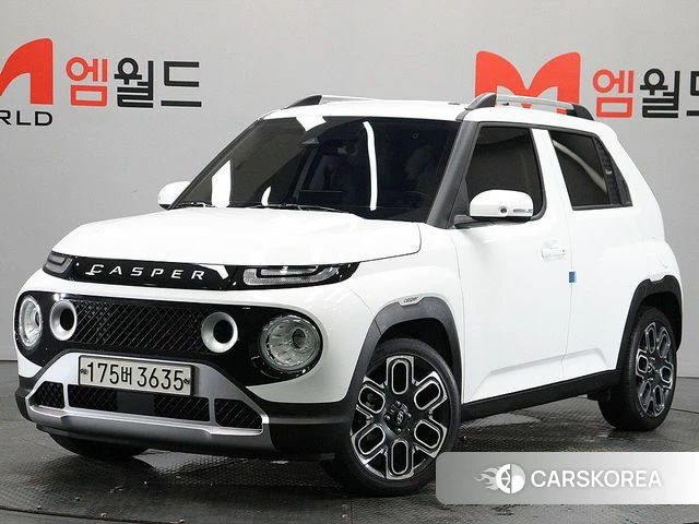 Hyundai Casper 2023 Белый из Кореи