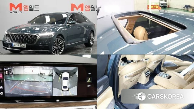 Kia The New K9 2nd generation 2021 Темно-зеленый из Кореи
