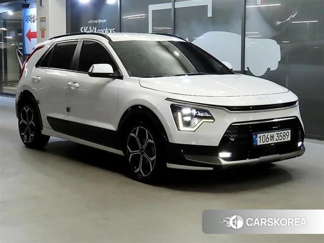 Kia Di Ol Nu Niro 2022 Белый из Кореи
