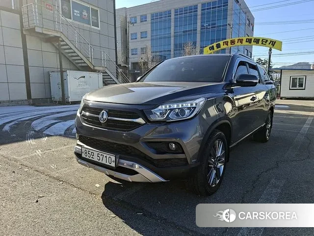 Ssangyong Rexton Sports 2019 Серый из Кореи
