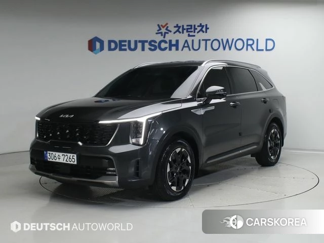 Kia The New Sorento 4th Generation 2023 Серый из Кореи