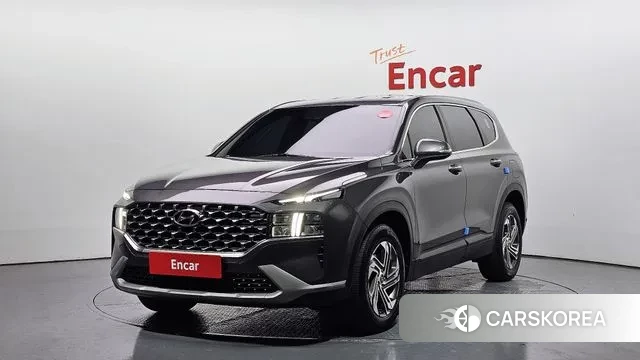 Hyundai The New Santa Fe 2021 Серый из Кореи