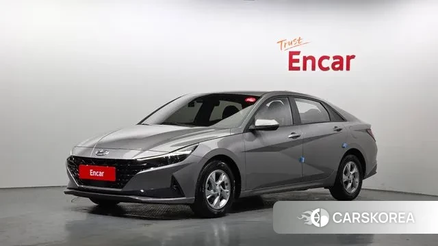 Hyundai Avante (CN7) 2021 Серебристо-серый из Кореи