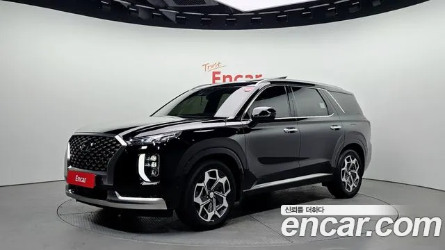 Hyundai Palisade 2022 Черный из Кореи
