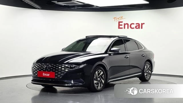 Hyundai The New Grandeur IG Hybrid 2021 Синий из Кореи