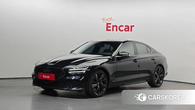 Genesis The New G70 2023 Черный из Кореи