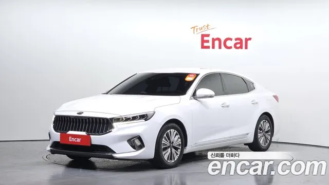 Kia K7 Premier Hybrid 2021 Белый из Кореи