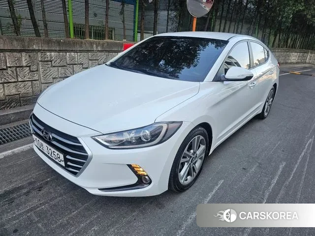 Hyundai Avante AD 2018 Белый из Кореи