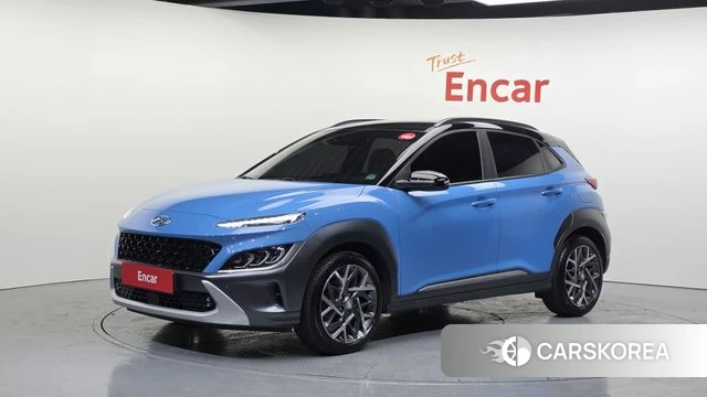 Hyundai The New Kona Hybrid 2022 Синий из Кореи