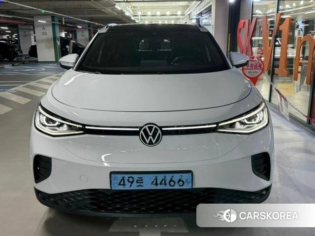 Volkswagen ID.4 2023 Белый из Кореи