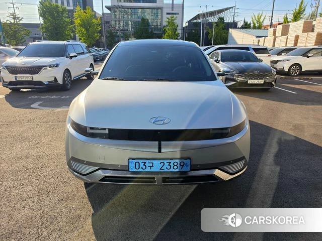 Hyundai Ionic 5 2021 Серебристо-серый из Кореи