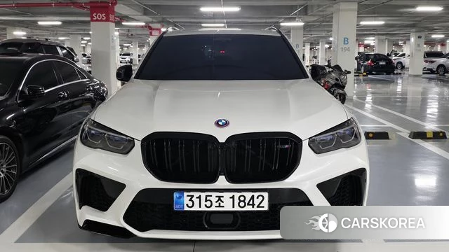 BMW X5M (G05) 2023 Белый из Кореи