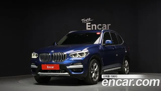 BMW X3 (G01) 2019 Синий из Кореи