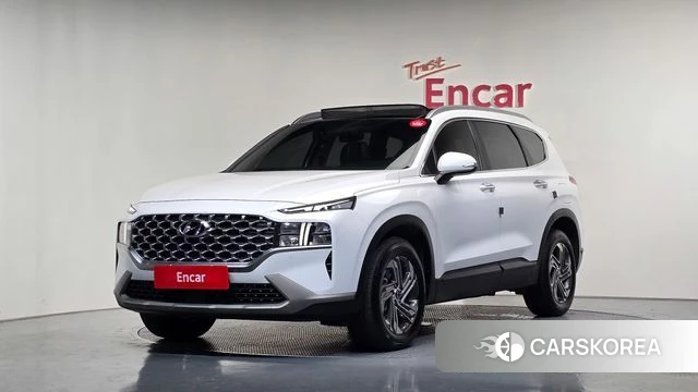 Hyundai The New Santa Fe 2020 Белый из Кореи
