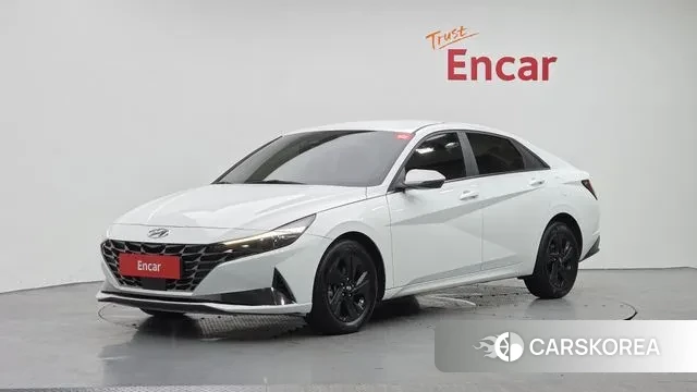 Hyundai The New Avante (CN7) 2023 Белый из Кореи