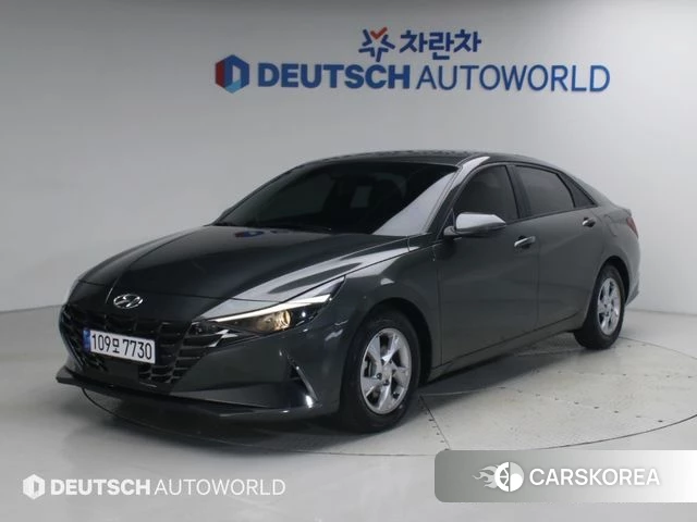 Hyundai Avante (CN7) 2021 Серый из Кореи