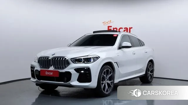 BMW X6 (G06) 2022 Белый из Кореи