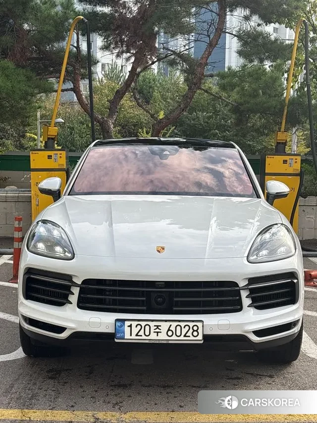 Porsche Cayenne (PO536) 2023 Белый из Кореи