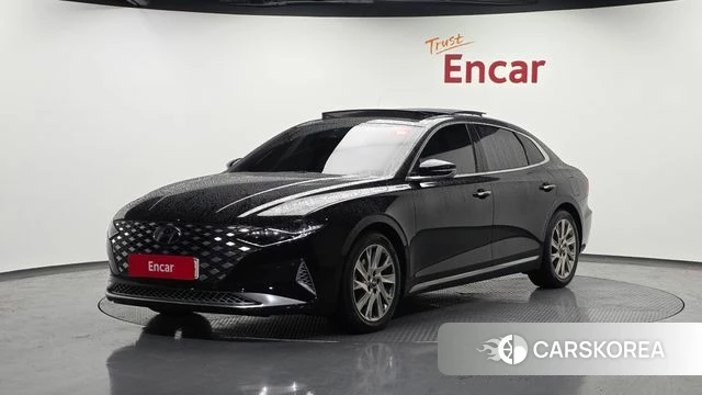 Hyundai The New Grandeur IG Hybrid 2022 Черный из Кореи