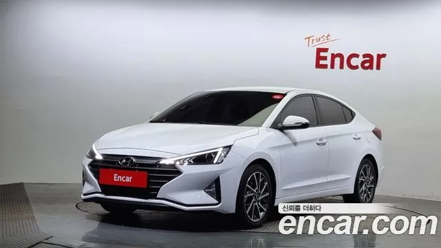 Hyundai The New Avante AD 2019 Белый из Кореи
