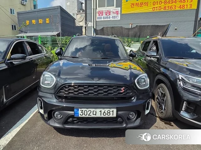 Mini Cooper S Countryman 2023 Черный из Кореи