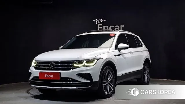 Volkswagen Tiguan second Generation 2022 Белый из Кореи