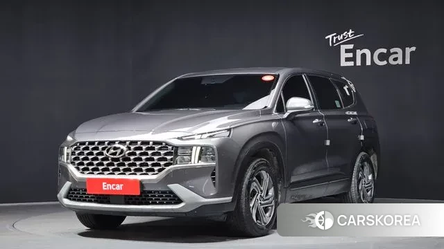 Hyundai The New Santa Fe 2021 Серый из Кореи