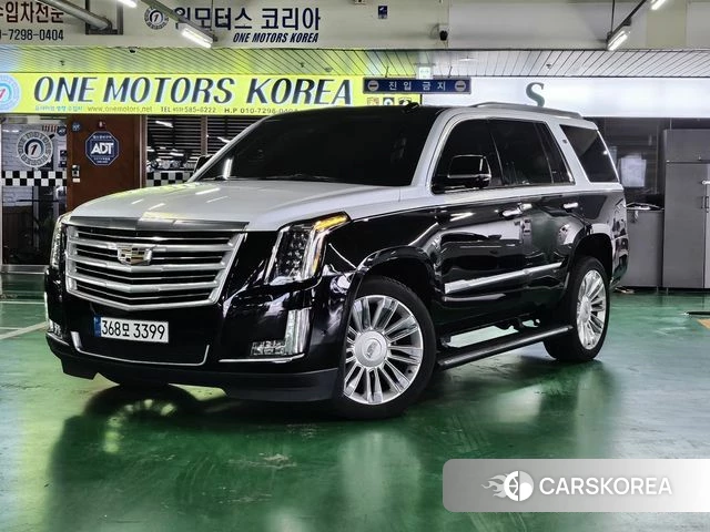 Cadillac Escalade 2019 Черный из Кореи
