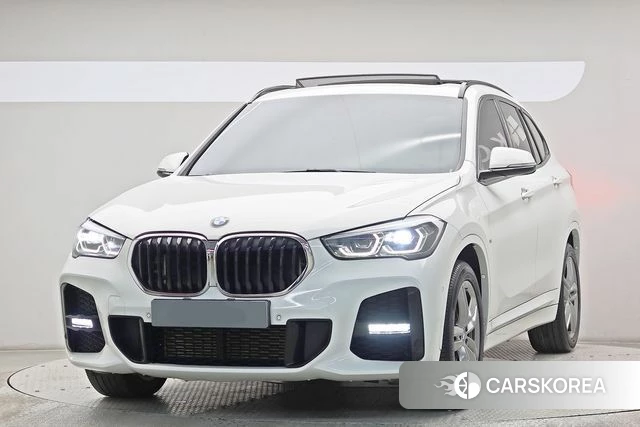 BMW X1 (F48) 2021 Белый из Кореи