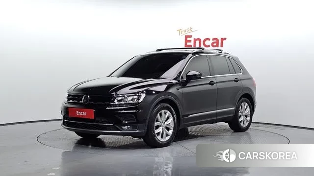 Volkswagen Tiguan second Generation 2020 Черный из Кореи