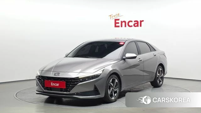 Hyundai Avante (CN7) 2020 Серый из Кореи