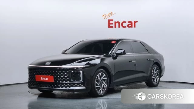 Hyundai Grandeur (GN7) 2023 Черный из Кореи