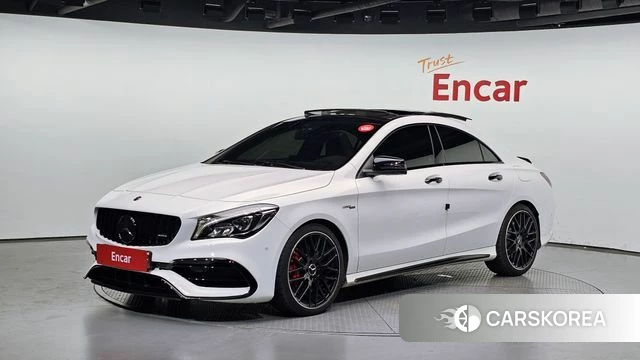 Mercedes-Benz CLA-Class C117 2018 Белый из Кореи
