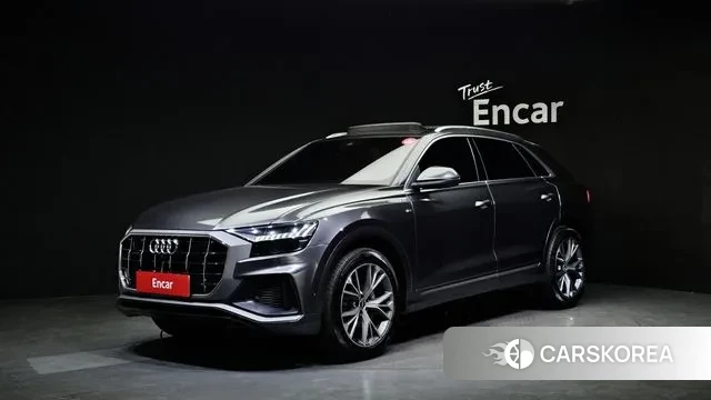 Audi Q8 (4M) 2021 Серый из Кореи